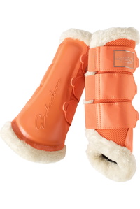 2022 Eskadron Mesh Fauxfur Putzstiefel 555072 663 930 - Weicher Pfirsich