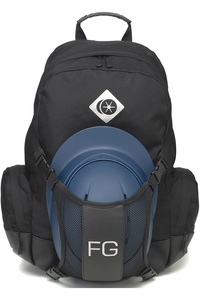 Charles Owen Helm-Rucksack - Black
