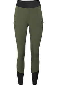 Mountain Horse Womens Megan Pullon Breeches 053450400 - Green