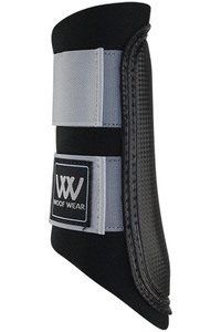 Woof Wear Club Brushing Boots WB0003 - Brushed Steel