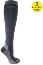 Woof Wear Competition Riding Socks WW0018 - Charcoal