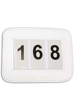 2022 Woof Wear Bridle Number Holder WS0024 - White