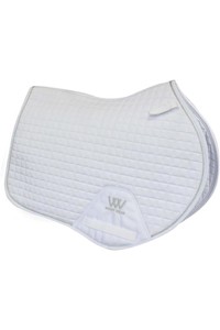 2022 Woof Wear Close Contact Saddle Cloth - White
