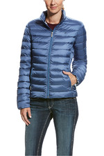 Ariat Womens Ideal Down Jacket Blue