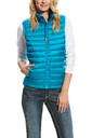 Ariat Womens Ideal Down Gilet Atomic Blue