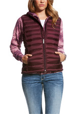 Ariat Womens Ideal Down Gilet Beetroot