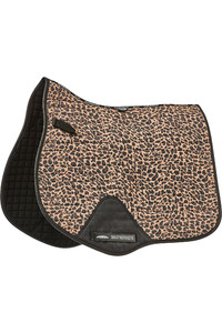 Weatherbeeta Prime Leopard All Purpose Saddle Pad 1006957001 Brown Leopard Print