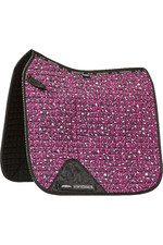 Weatherbeeta Prime Leopard Dressage Saddle Pad 1006959004 Pink Leopard Print