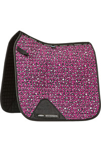 Weatherbeeta Prime Leopard Dressage Saddle Pad 1006959002 Pink Leopard Print