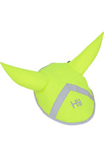 2022 Hy Equestrian Reflector Ear Bonnet 1312 - Yellow