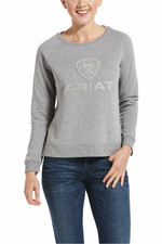 2021 Ariat Womens Torrey Sweatshirt 10032779 - Heather Grey