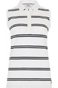 2021 Dubarry Womens Mohill Sleeveless Polo T-shirt 4017 - White