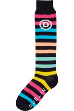 2021 Dublin Single Pack Socks 10047400 - Rainbow Stripes