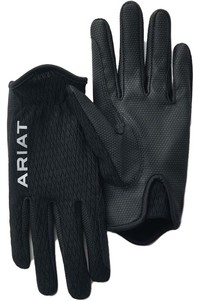 2022 Ariat Erwachsenen Cool Grip Handschuh 10040206 - Schwarz