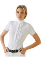2023 Ariat Womens Luxe Show Shirt 10043820 - White