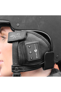 2023 HelmetConnect Bluetooth-Reitmützenbefestigung FE050 - Schwarz