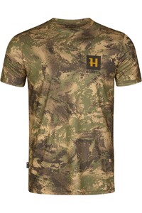 2024 Harkila Mens Deer Stalker Camo Short Sleeve T-Shirt 1023460030014 - AXIS MSP Forest
