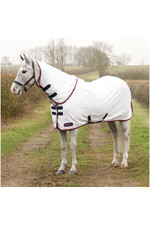 2022 Hy Equestrian DefenceX System ProteX Summer Sheet hydspss - White / Navy / Red