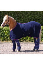 2021 Hy Equestrian Signature Fleece Rug 2798 - Navy