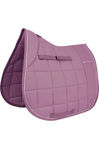 2022 Hy Equestrian Synergy Saddle Pad 34492 - Grape / Silver