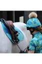 2022 Weatherbeeta Pony Prime Marble Dressage Saddle Pad 1008703 - Blue / Orange Swirl