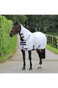 2022 Hy Equestrian DefenceX System ProteX Summer Sheet hydspss - White / Navy / Red