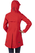 2022 HKM Womens Weatherproof Rain Coat 13219 - Red