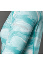 2022 Weatherbeeta Womens Ruby Printed Long Sleeve Top 1009342023 - Turquoise Swirl