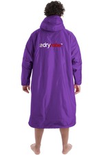 2021 Dryrobe Advance Long Sleeve Premium Outdoor Change Robe LSDABB - Purple / Grey