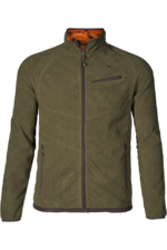 Seeland Mens Vantage Reversible Fleece 130211369 - Pine green / InVis Orange