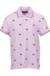 2023 Dublin Junior Elyse Short Sleeve Polo Shirt 10184330 - Orchid Pink