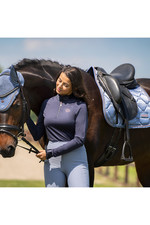 2023 Imperial Riding Womens Speedy Tech Top & Lovely Dressage Saddle Pad IRDSTT23 - Light Shadow