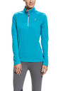 Ariat Womens Conquest Half Zip Mid Layer Top Atomic Blue