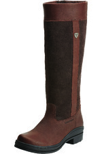 Ariat Womens Windermere H20 Country Boots Dark Brown