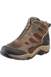 Ariat Terrain Zip H20 Paddock & Yard Boots Distressed Brown