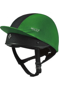 Charles Owen Pro II Plus Helmet Silk - Emerald Green