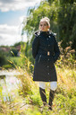 Coldstream Womens Branxton Long Quilted Coat - Black