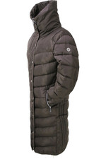 Coldstream Womens Kimmerston Long Quilted Coat - Taupe