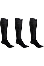 2021 Mountain Horse Competition Socks 3 Pack 60220 - Black