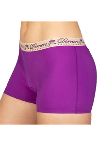 2022 Derriere Equestrian Womens Bonded Padded Shorty DEPBPSF14B - Purple