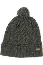 Dubarry Athboy Knited Bobble Hat Olive