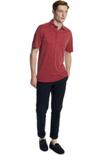 Dubarry Mens Elphin Polo Shirt Ruby Red
