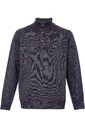 Dubarry Mens Mallon Half Zip Sweater Graphite