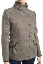 Dubarry Womens Bracken Tweed Sports Jacket Woodrose