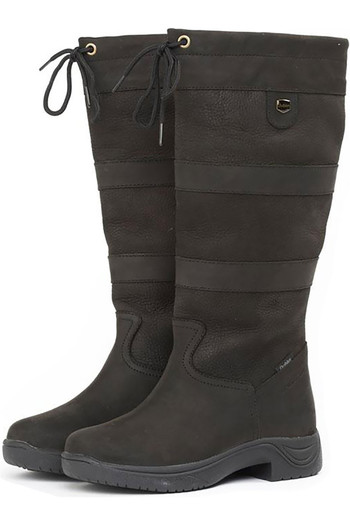 dublin river boots black