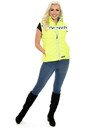 2022 Equisafety Polite Hi Vis Fitted Gilet POL-G - Yellow