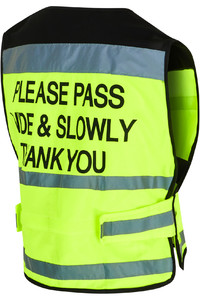 2022 Equisafety Child Hi-Vis Waistcoat CHPPWS - Yellow