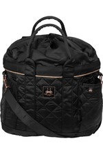 Eskadron Glossy Quilted Accessory Bag - Black
