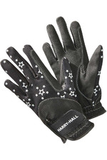 Harry Hall Childrens Roxby Reflective Gloves Black