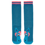 Harry Hall Childrens Twin Pack Tex Novelty Socks Teal